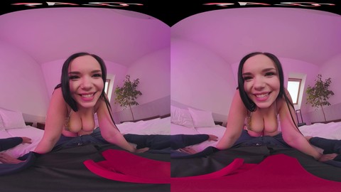 Titty fucking vr, standing missionary vr, pov vr