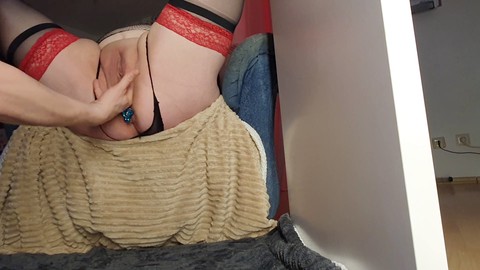 Clothes ripping, bbw, dumping