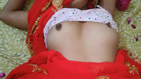 Indian village bhabhi enjoys second day of marital sex with her dever while speaking clear Hindi