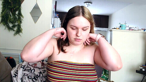Bouncing tits, bbw riding, pure taboo