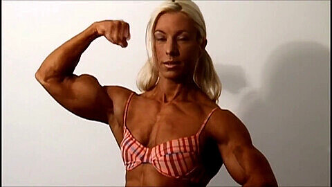Female, aleesha young fbb, female biceps