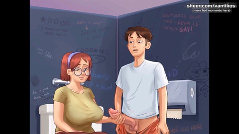 Steamy milf compilation featuring my hottest moments in Summertime Saga