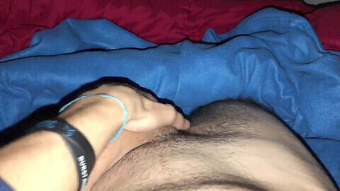 Edging with a cute twinky boy: Jerking off, solo play and a big gay dick!