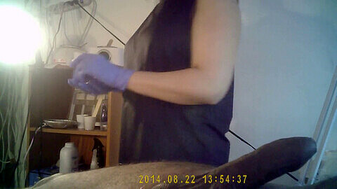 Waxing session caught on hidden camera - Part 7