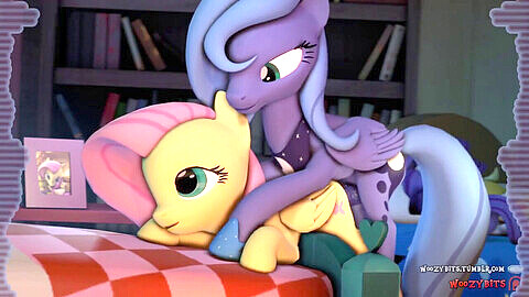 Mein kleines pony, scheune mit hufen oben, mein kleines pony 3d