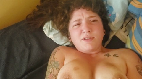 Sex submission, hairy chubby sex, brutal face busting slapping
