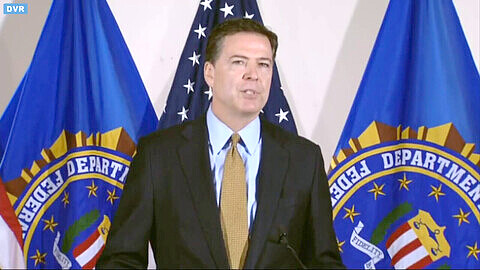 Former FBI Director James Comey engages in a passionate hour-long encounter with celebrity gal Justice in America