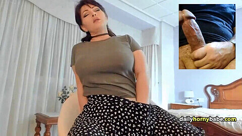 Big tits mom masturbates on Omegle