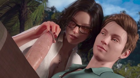 Petite parody, 阿姨, 屁股对嘴