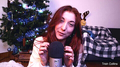 Red-haired, asmr tapping, redhead