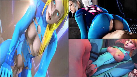 Samus' First Experiment with the Doc - 3D Anime Metroid Porn