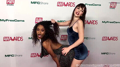 AVN Nominations soiree red Carpet - Part 1