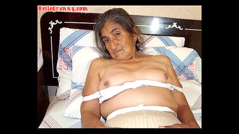 Naughty Latin grannies from HelloGrannY captured in explicit naked pictures