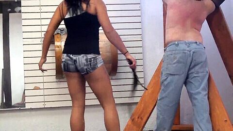 Chinese femdom whipping, femdom discipline whip, femdom groupe whip
