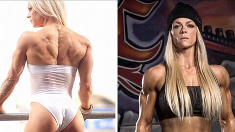 Model, bulky, muscle women