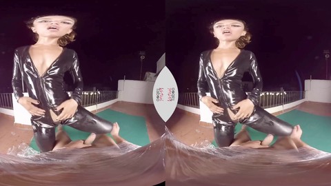 3d, latex 3d, catsuit