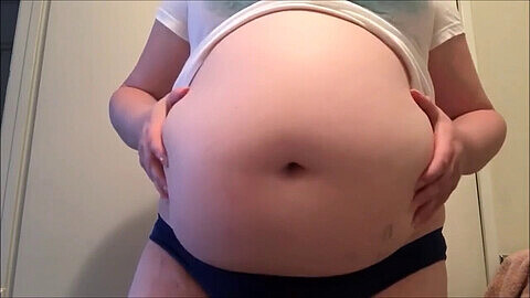 Big belly, plumper, burp