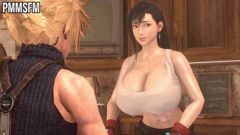 Tifa Lockhart from Final Fantasy explores her dark desires