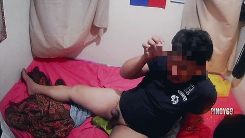 Pinoy, smooching, handjob