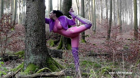 Boots, catsuit, outdoor
