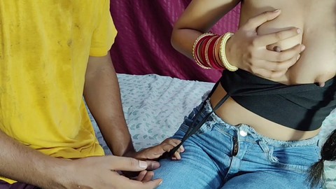 Erotic encounter with Indian aunty featuring role play and hardcore chudai