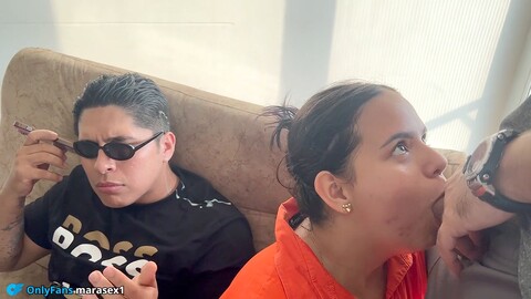 Marito cieco si gode la sua prima volta con la sua matrigna sexy Marasexxxx