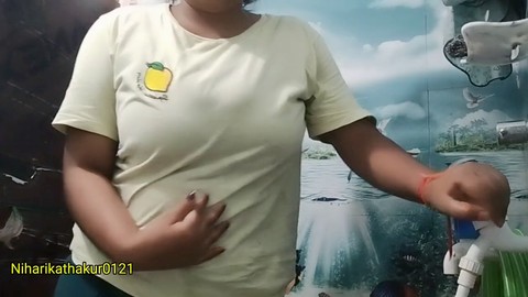 Sapna sex 18, bathroom mms, teen armpit masturbation