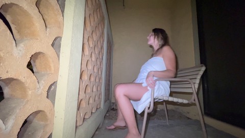 Pregnant wife Mya Lane enjoys homemade gloryhole fun for nine months