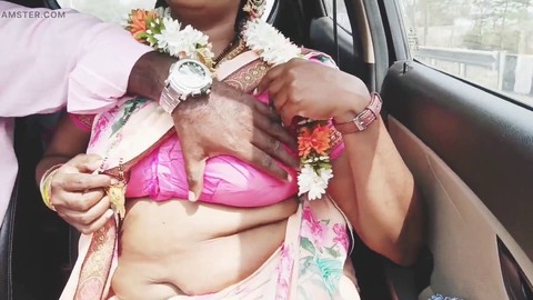 Big natural tits, telugu wife, indian saree sex