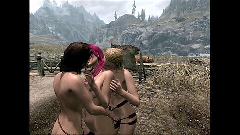 Fertile Lands: Episode 1, Scene 45 - Lydia enjoys outdoor sex in the virtual world