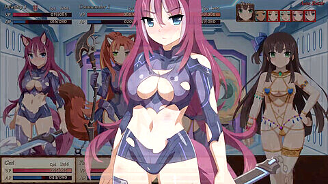 Momonster girl quest paradox, tentacles hentai game, anime