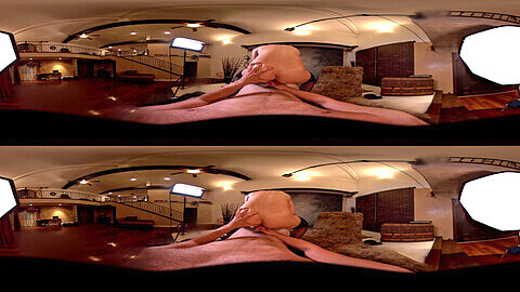 POV 360 stereoscopico: Eva Long cavalca il tuo cazzo depilato con il suo sedere stretto in realtà virtuale