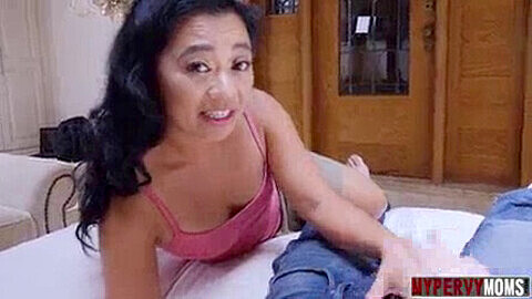 Lucky Starr stars in "New Asian Momma Loves Spending Quality Time with Her Son"