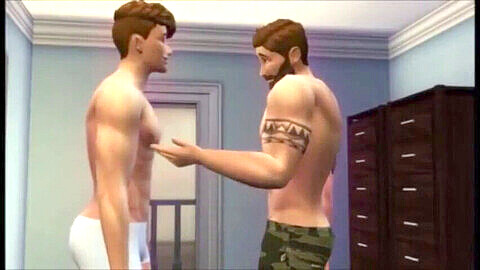 Sims 4, chubby gay hentai, sims 4 3d gay