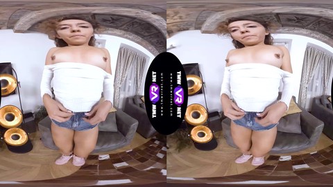 Pussies vr, girl masturbating vr, pussy squeeze vr