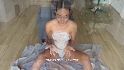 Food on body, rhileylove, lightskin ebony