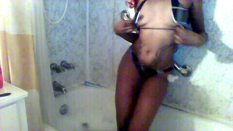 Ebony naked twerk, black, juicyjay9