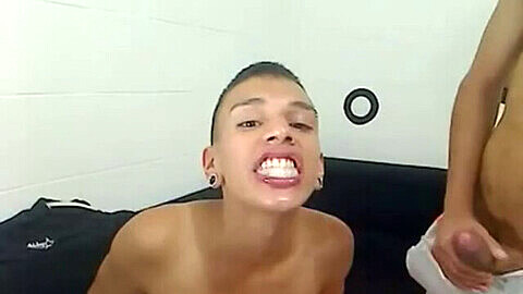 Blow-job, twink, colombianos gay