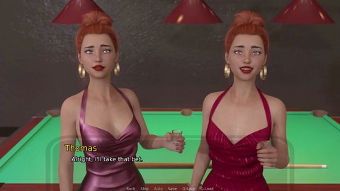 Gals, 3d animated, tears up