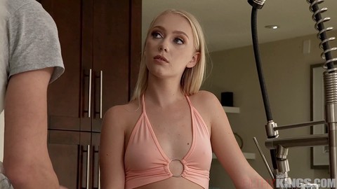 Platinum-blonde, cheating, blowjob