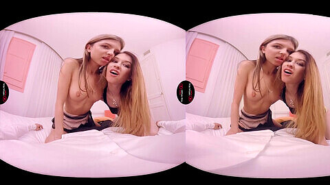 My wild virtual threesome with hot blondes Misha Cross and Gina Gerson - Episode 4