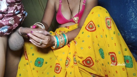 Индийская домохозяйка, секс с дези, старше