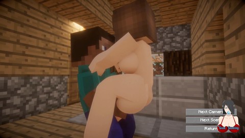 Video game, video game porn, minecraft gameplay