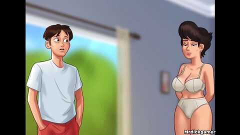 Steamy summertime orgy with the neighbor's hot wife