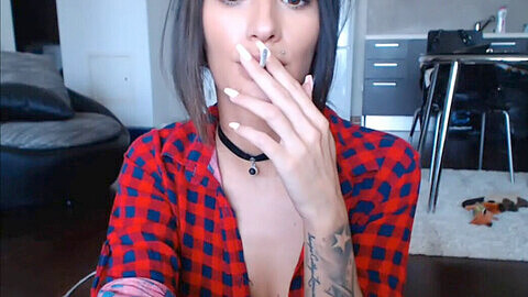 Smoking fetish, धूम्रपान
