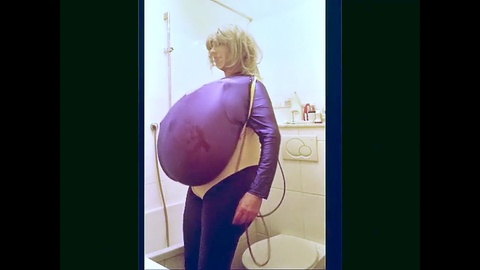 Breast expansion, latex, water tits