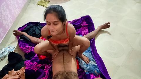 Indian village babe PARNITA enjoys wild sex party with her boyfriend