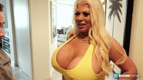 Massive tits, boob play, tit sucking