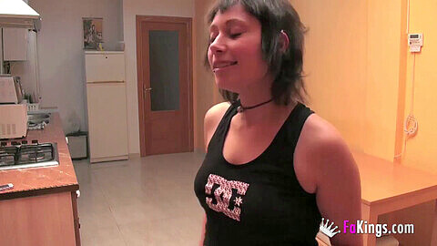 Lena Sky craves another chance! She fucks the IT guy and captures it on camera!