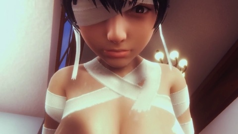 Хентай 3d, большие груди, аниме-секс